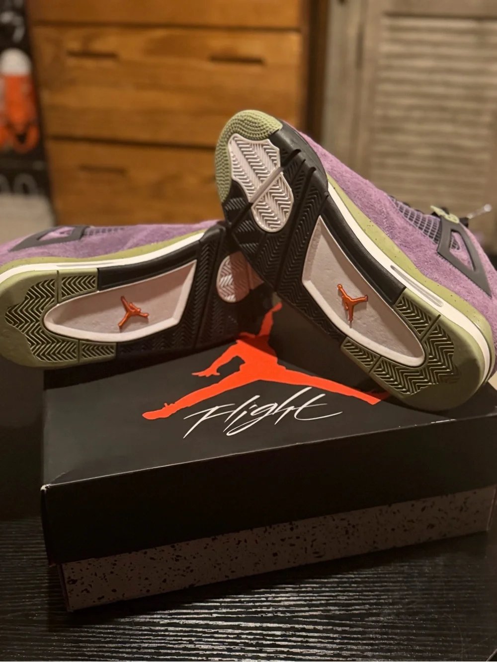 Jordan 4 Retro Canyon Purple